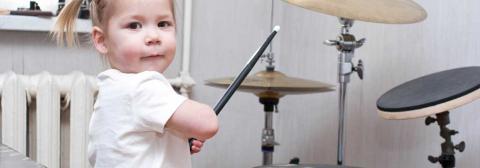 Schlagzeugunterricht für Kinder Keyvisual