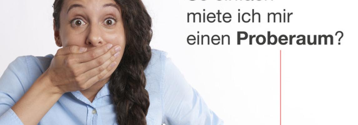 So einfach Proberäume online mieten