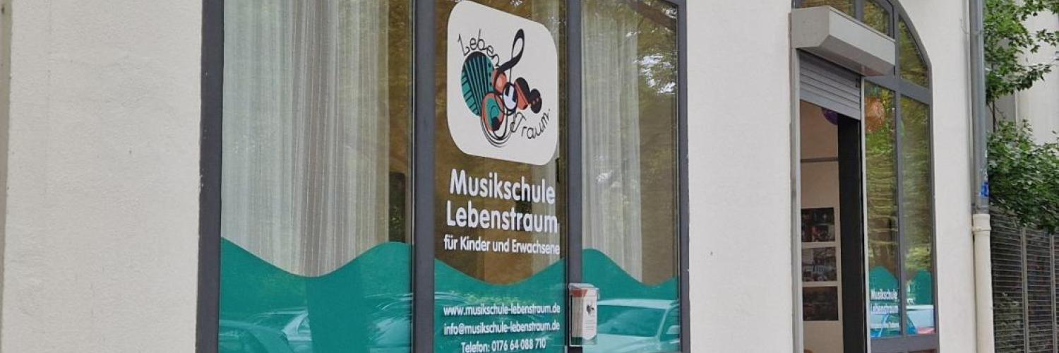 Musikschule Lebenstraum Ansicht von draußen