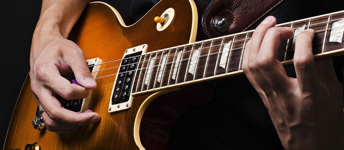 E-Gitarre Musiker Keyvisual