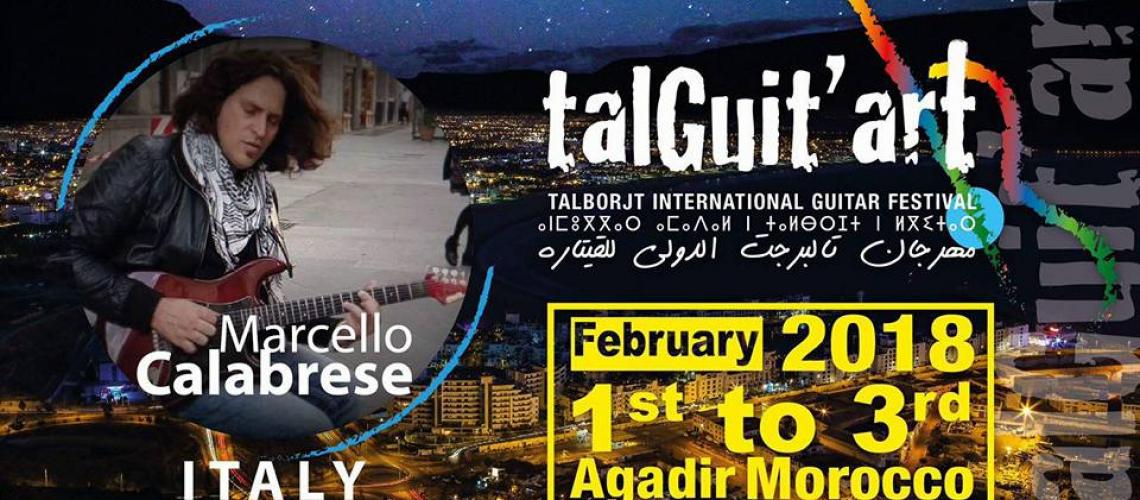 Meine Teilnahme am Agadir Guitar Festival "talGuit'Art" als Vertreter meines Landes Italien
