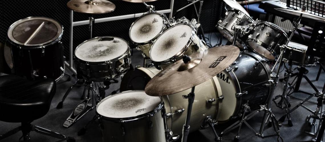 Unterrichtsraum Schlagzeug MusicMania Music School