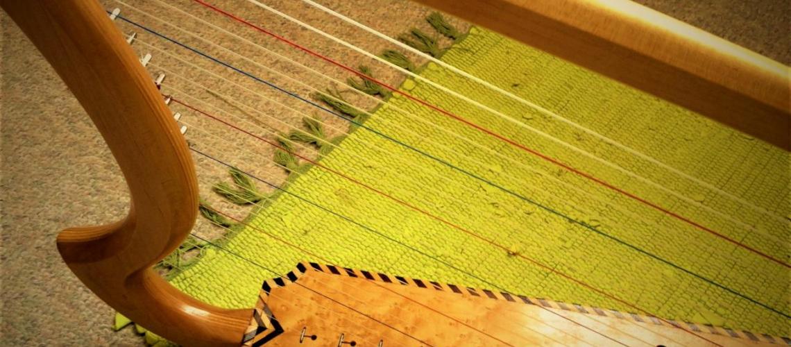 Die kleine Harfe, ohne Klappen und Pedal