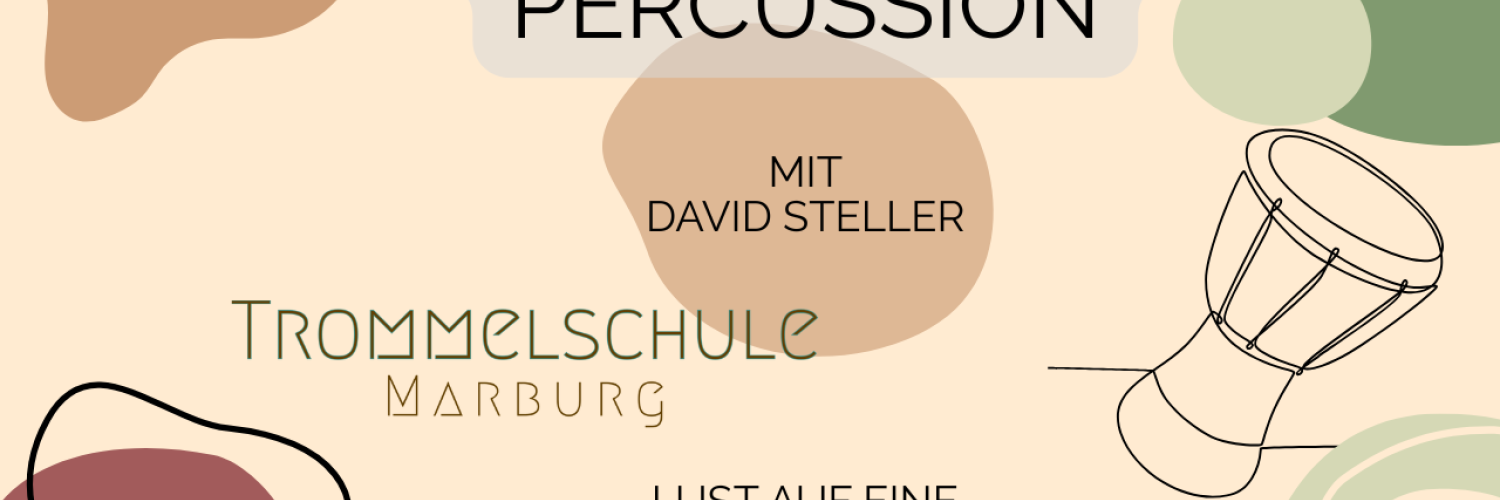 Einzelunterricht Percussion Trommeln Marburg
