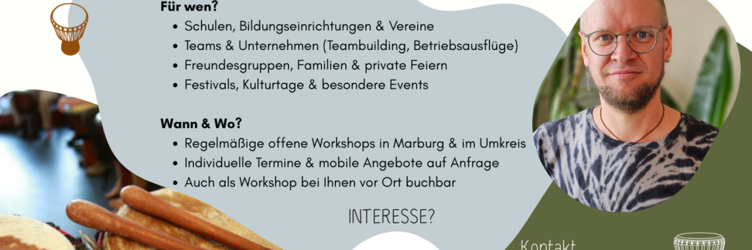 Trommelworkshops Marburg Hessen