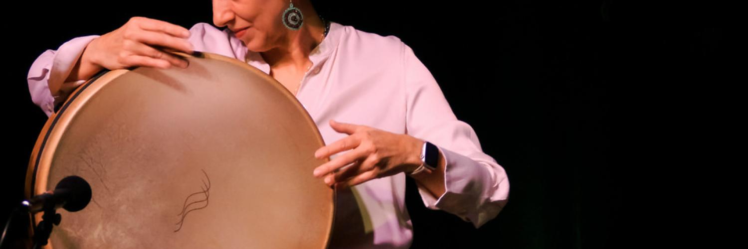 Marliese Glück, Rahmentrommel, Frame Drums