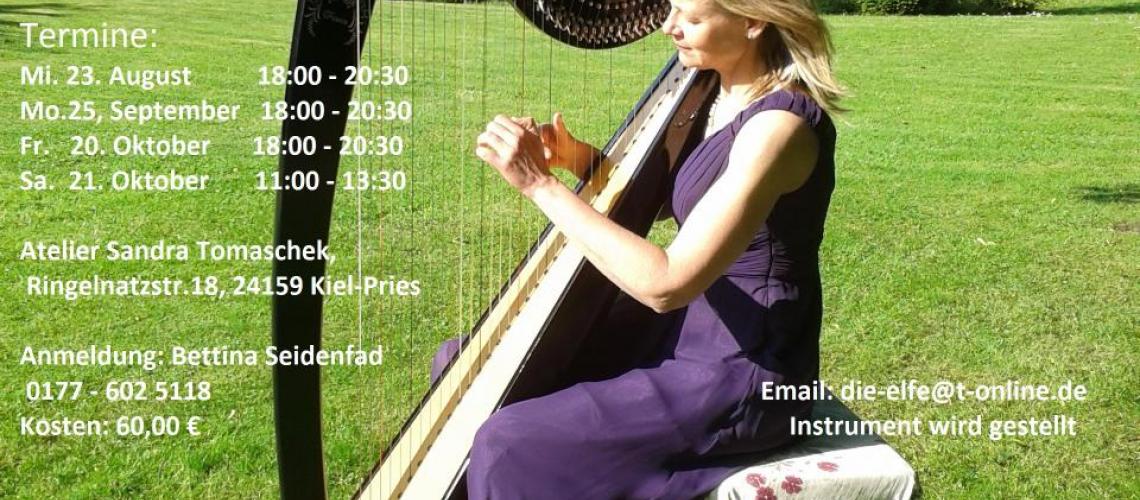 Harfenunterricht - keine Angst vor vielen Saiten