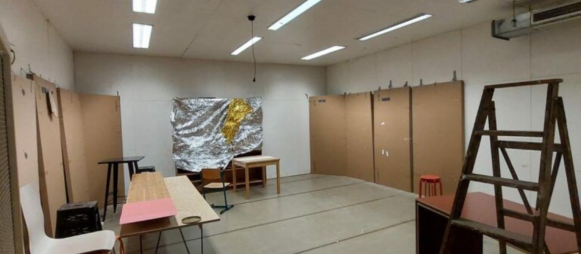 Tresorraum, mittlerweile etwas schöner hergerichtet als auf dem Bild